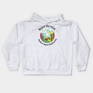 Restore Native Biodiversity Non Vulgar Version Kids Hoodie